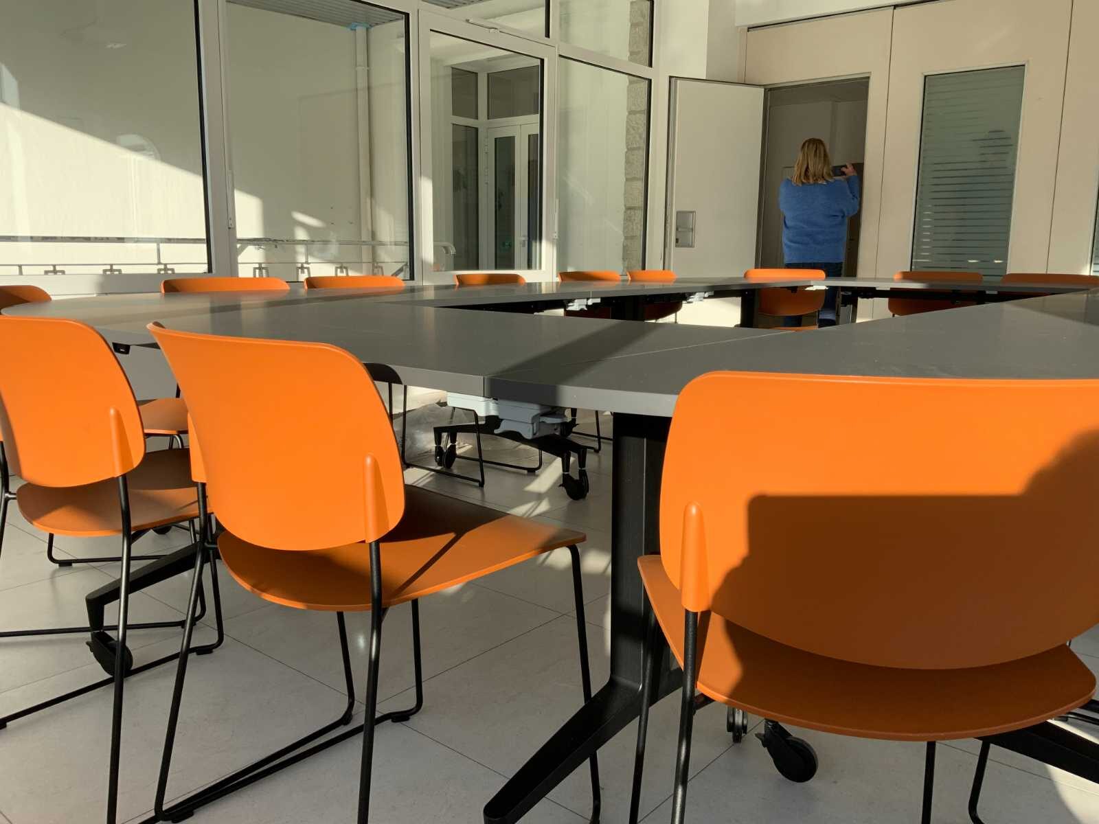 Salle de réunion modulable d'une université à Quimper — vue 4