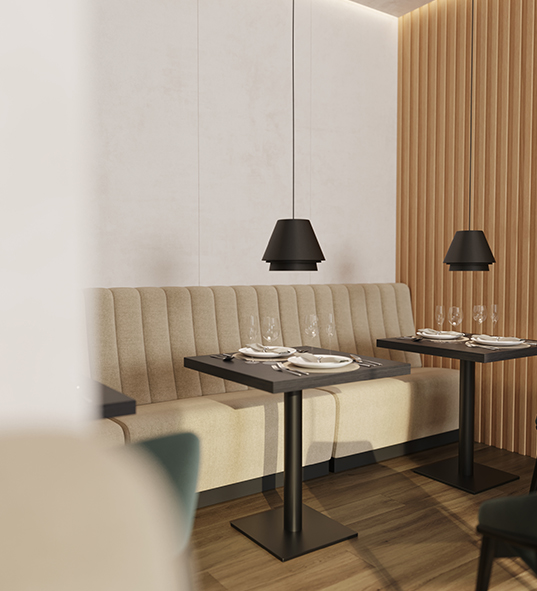 Banquette YUMA, vue 1