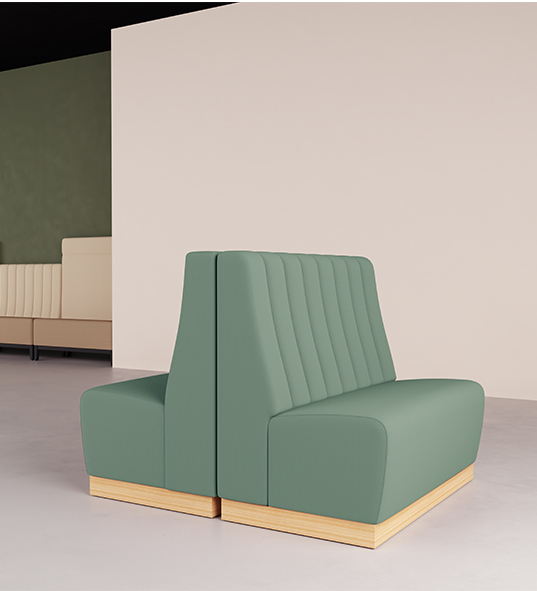 Banquette YUMA, vue 3