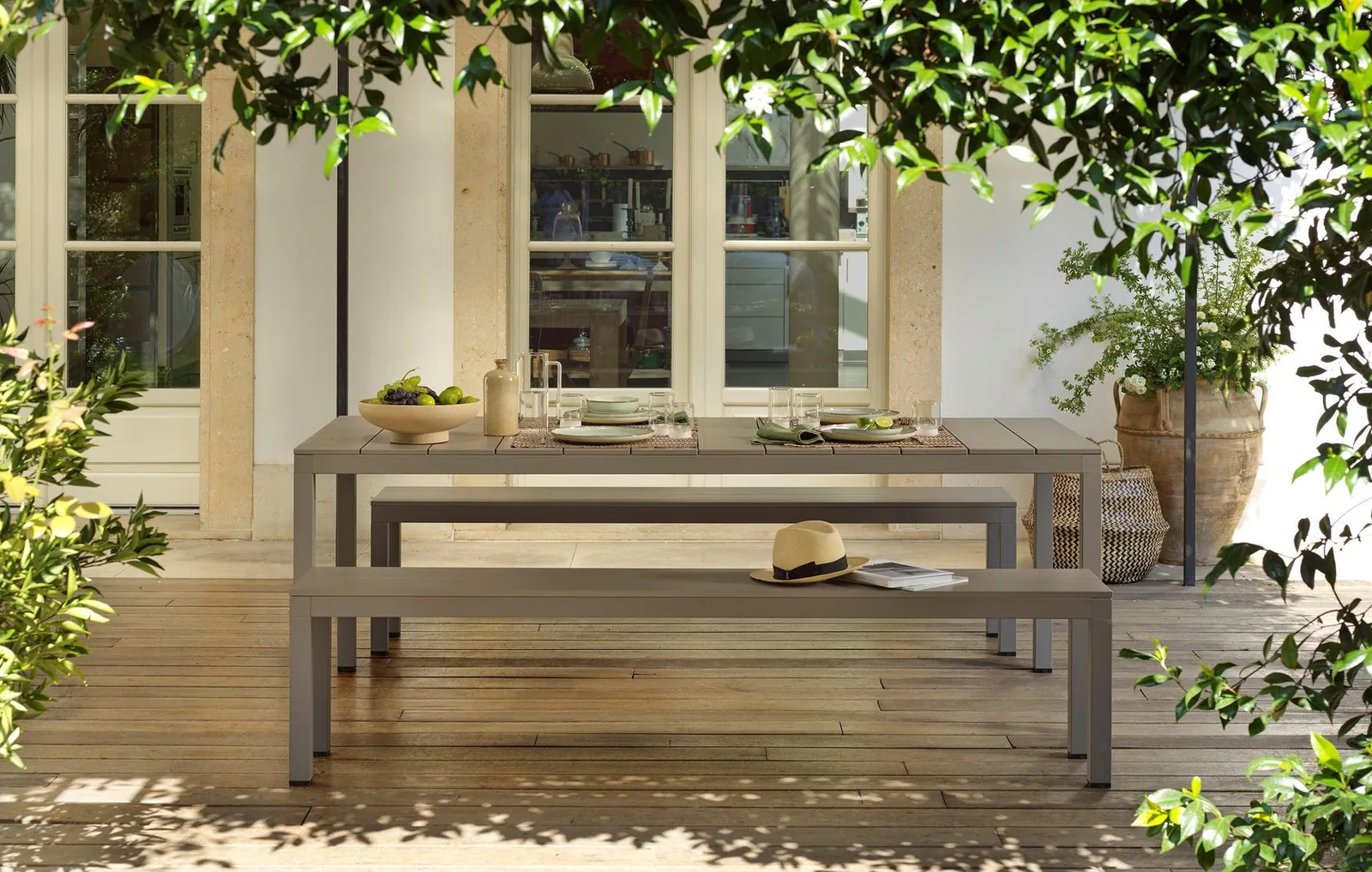 Ensemble Rio Alu – table et bancs, vue 6